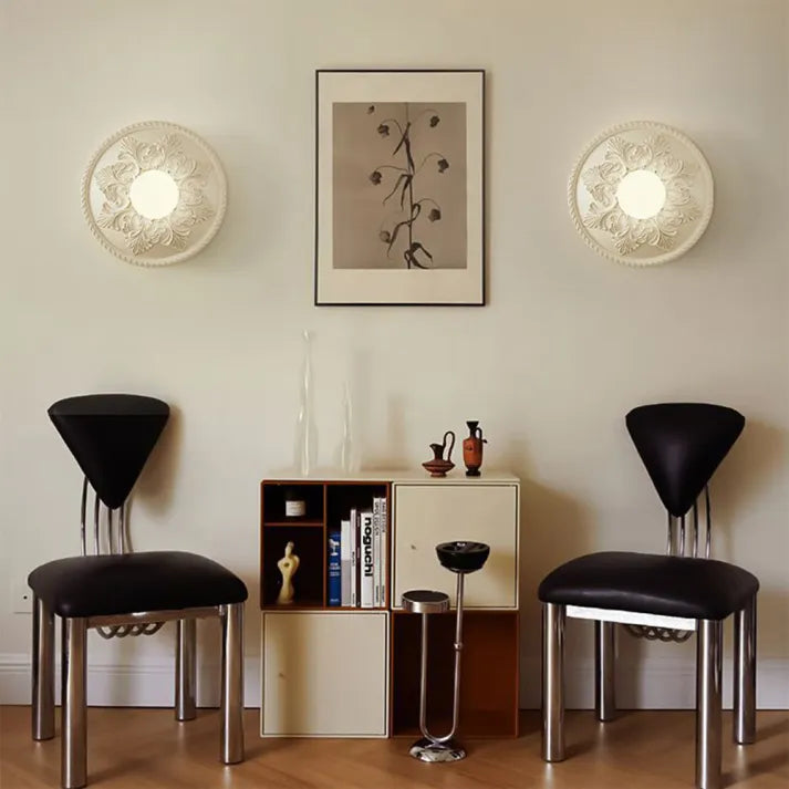 CALORA_ Moderne Resin Wandlamp Melk Koffie Verlichting Voor Sfeer