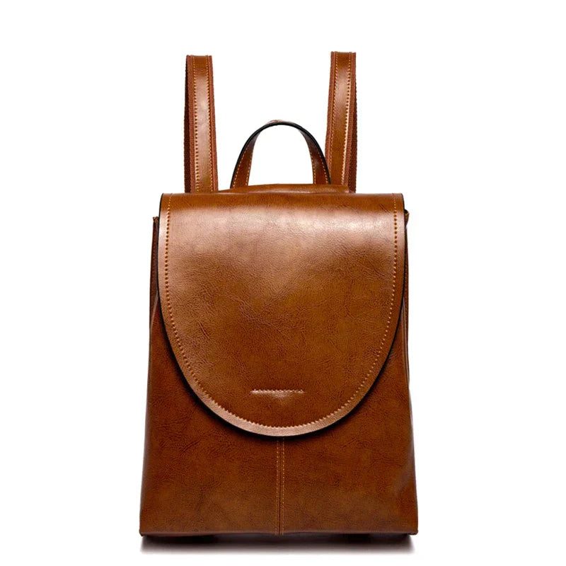 CALORA_ Trendy Leren Mini Rugzak Voor Vrouwen - Luxe en Veelzijdig