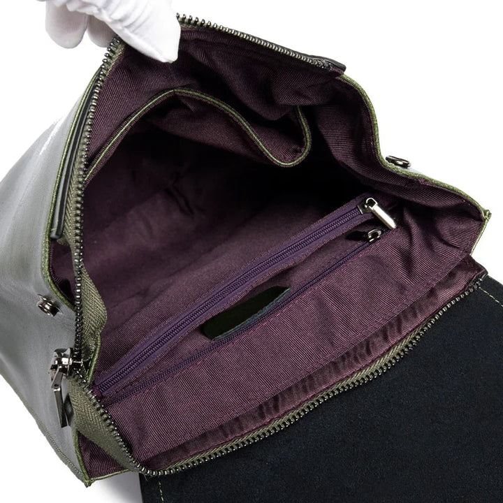 CALORA_ Trendy Leren Mini Rugzak Voor Vrouwen - Luxe en Veelzijdig