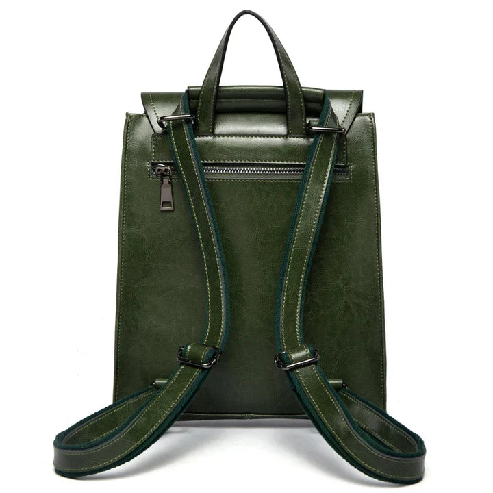 CALORA_ Trendy Leren Mini Rugzak Voor Vrouwen - Luxe en Veelzijdig