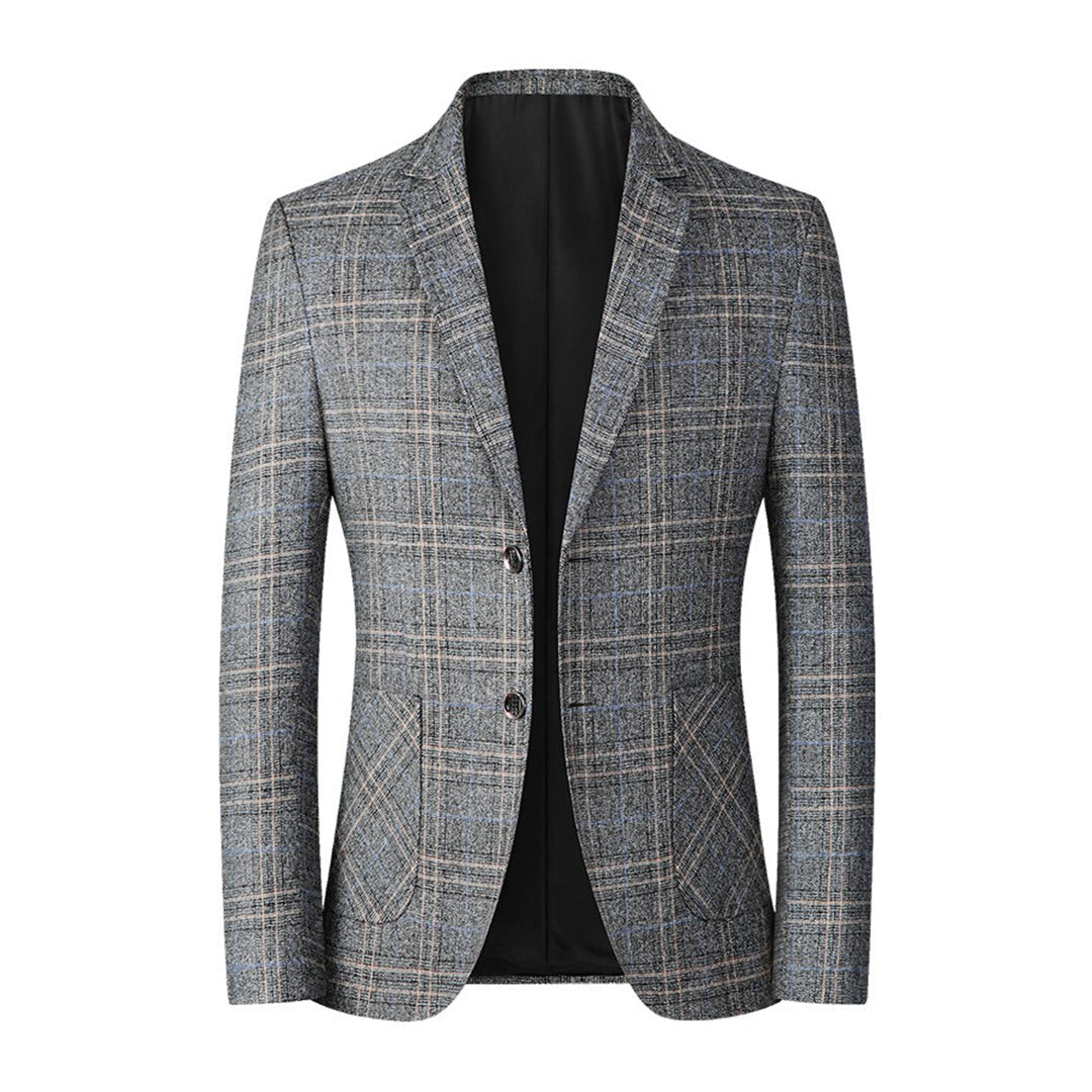 CALORA_ Bellaturo | Casual Geruite Blazer in Italiaanse stijl voor heren