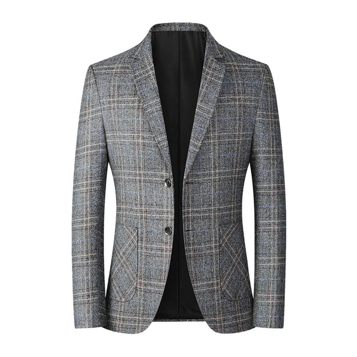 Edward | Casual Geruite Heren Blazer