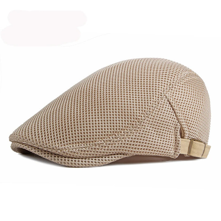 Platte Hoed Chauffeur Beret Pet van mesh