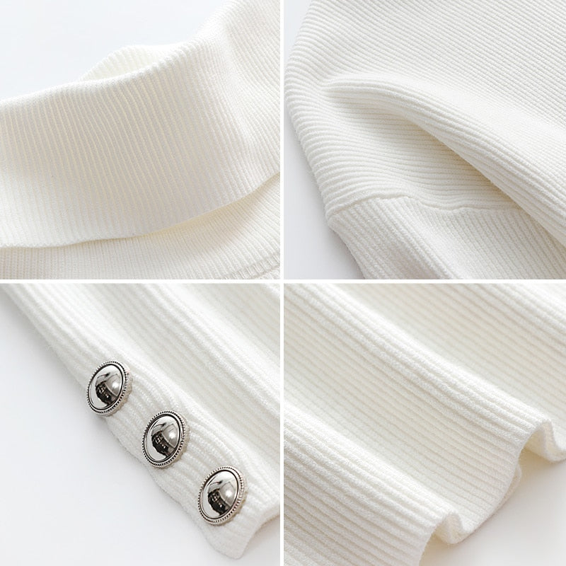 CALORA_ Pandar | Stijlvolle Turtleneck Sweater