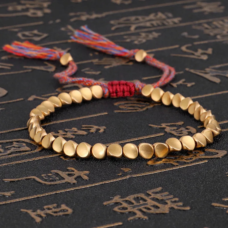 Tibetaanse Boeddhistische Geluk Armband