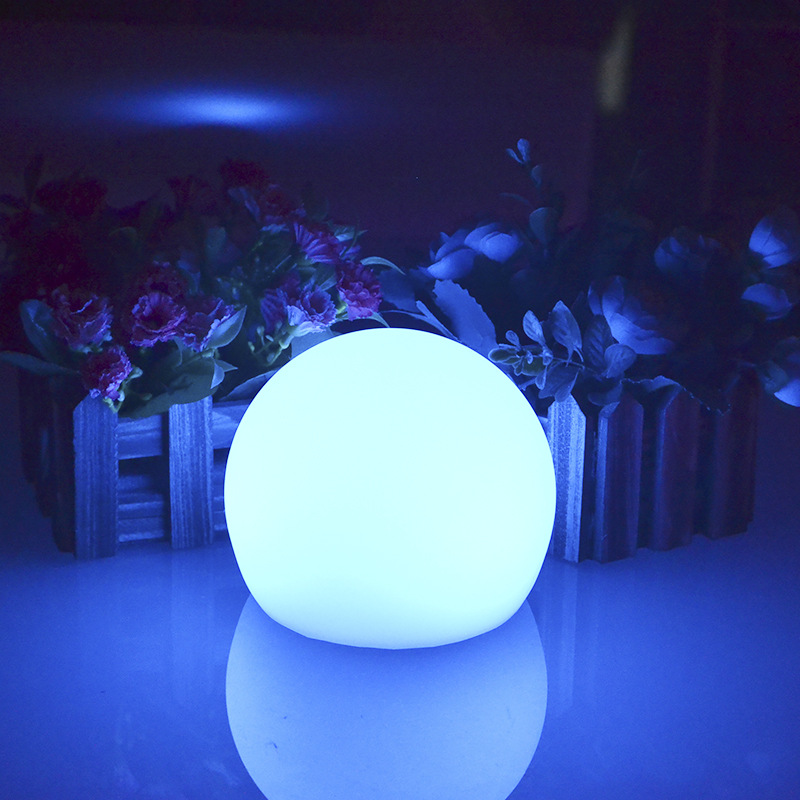 CALORA_ Moderne Bolvormige LED Tuinlamp voor Buiten en Binnen met Draadloze Oplaadbare Batterij