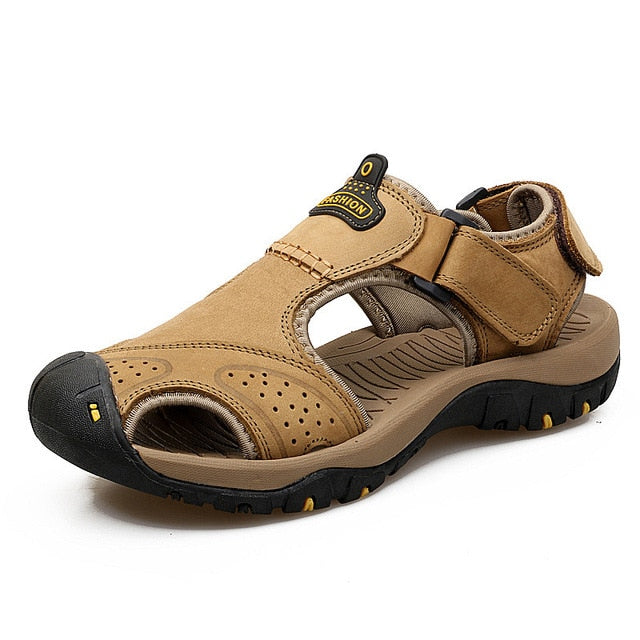 TerraTrek | Lederen Wandel Sandalen