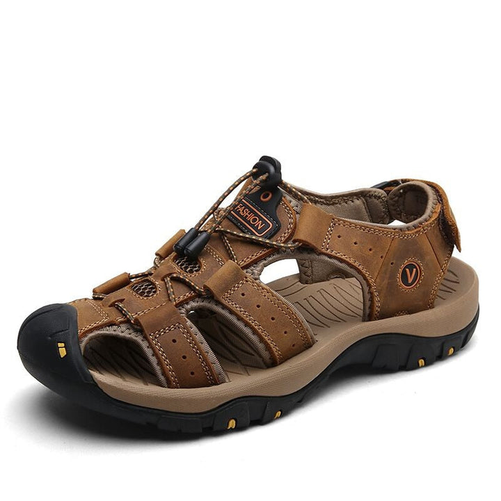 TerraTrek | Lederen Wandel Sandalen