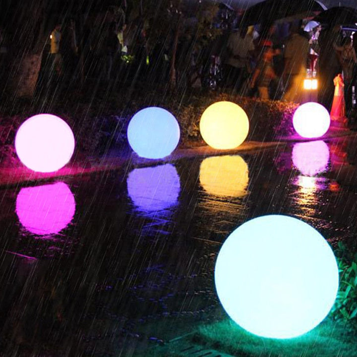 CALORA_ Moderne Bolvormige LED Tuinlamp voor Buiten en Binnen met Draadloze Oplaadbare Batterij