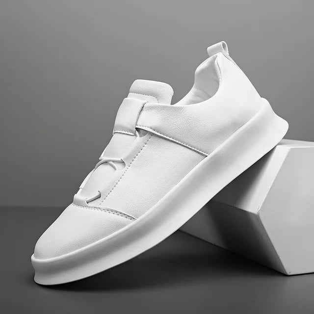 Designer Sneakers met witte rubber zool