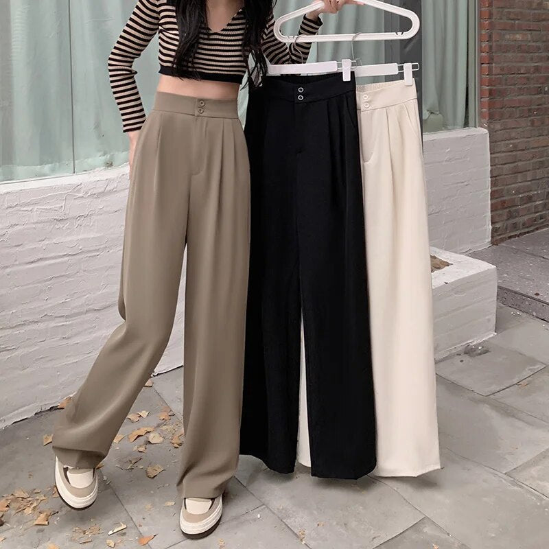 Raevyn | Elegante Pantalon met uitlopende pijpen