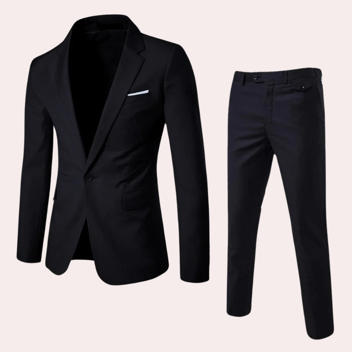 Bellisimo | Stijlvol Heren Pak met Blazer en Pantalon