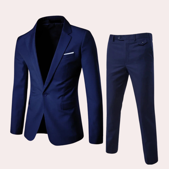 Bellisimo | Stijlvol Heren Pak met Blazer en Pantalon