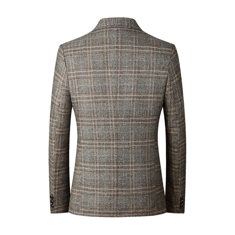 CALORA_ Bellaturo | Casual Geruite Blazer in Italiaanse stijl voor heren