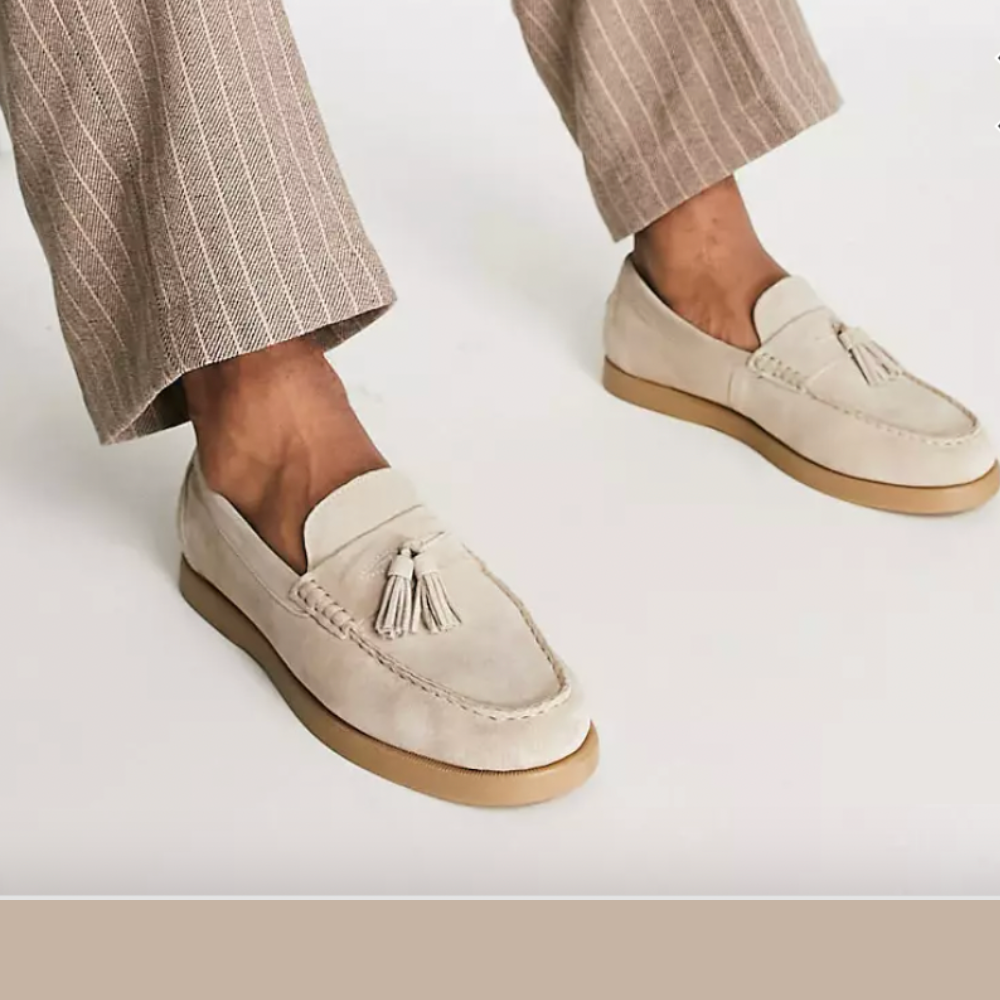 Bellaturo | Klassieke Suède Loafers voor Mannen