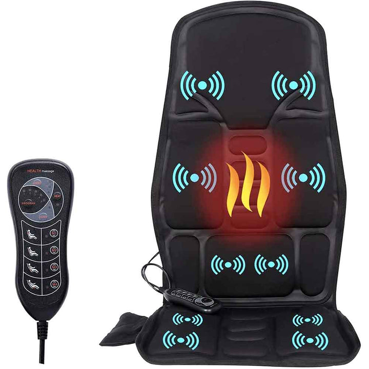 CALORA_ Sonivy | Massage Auto of Bureau Stoelkussen - Verwarmd Nek Kussen
