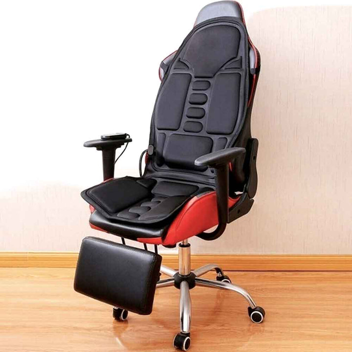 CALORA_ Sonivy | Massage Auto of Bureau Stoelkussen - Verwarmd Nek Kussen