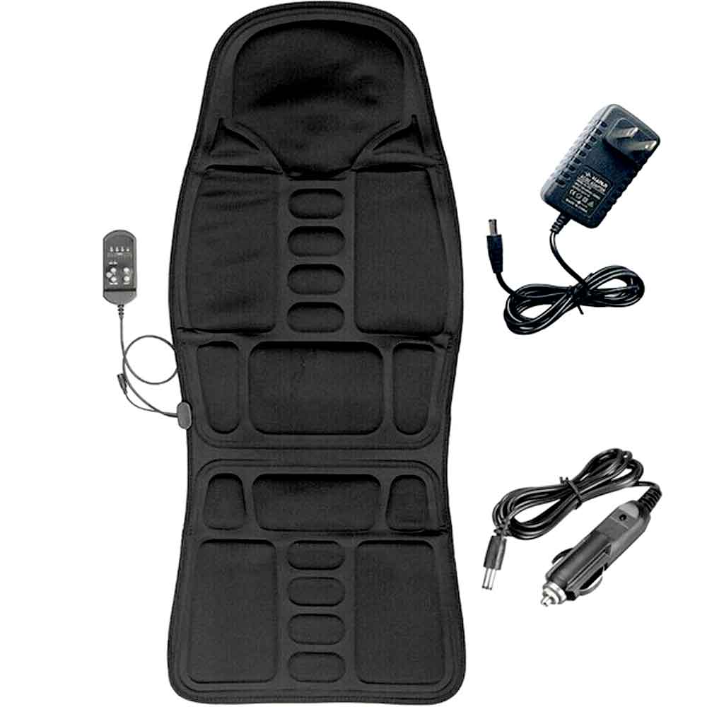 CALORA_ Sonivy | Massage Auto of Bureau Stoelkussen - Verwarmd Nek Kussen