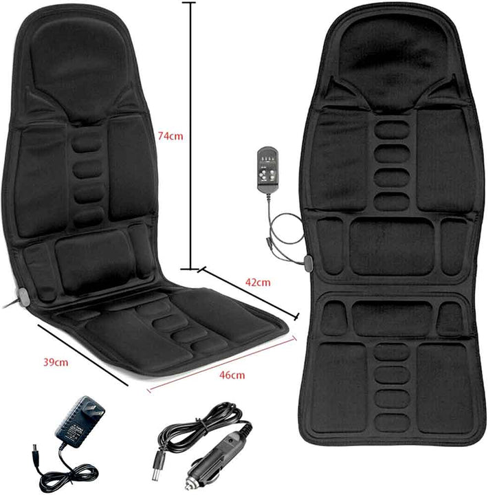 CALORA_ Sonivy | Massage Auto of Bureau Stoelkussen - Verwarmd Nek Kussen