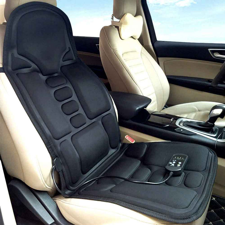 CALORA_ Sonivy | Massage Auto of Bureau Stoelkussen - Verwarmd Nek Kussen