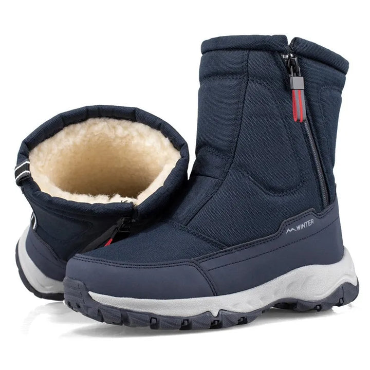 Stijlvolle Winter Snowboots met Comfortabele Pluche Voering