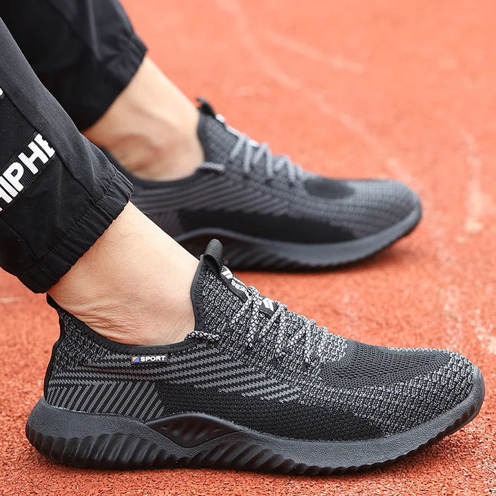 CALORA_ ProtecGear | Stalen Neus Werkschoenen voor Heren - Veiligheidsschoenen