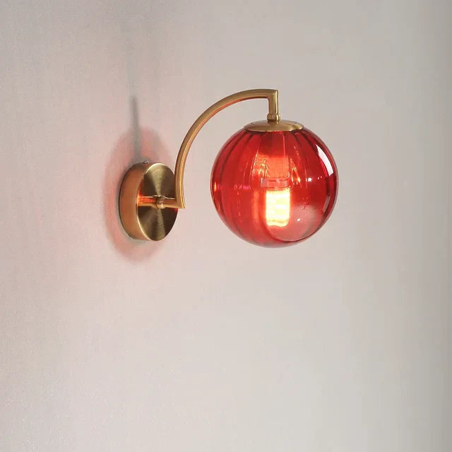 CALORA_ Hinkleyon | Moderne Glaswandlamp - 25 cm x 25 cm x 8 cm