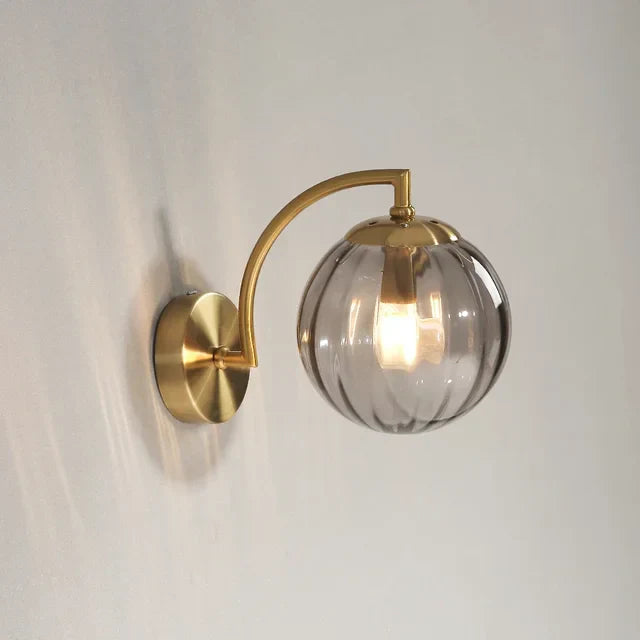 CALORA_ Hinkleyon | Moderne Glaswandlamp - 25 cm x 25 cm x 8 cm