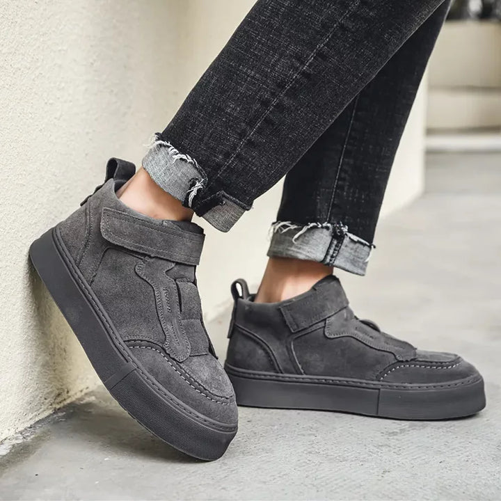 Luxtin | Suede Leren Sneakers met zachte Katoen Voering