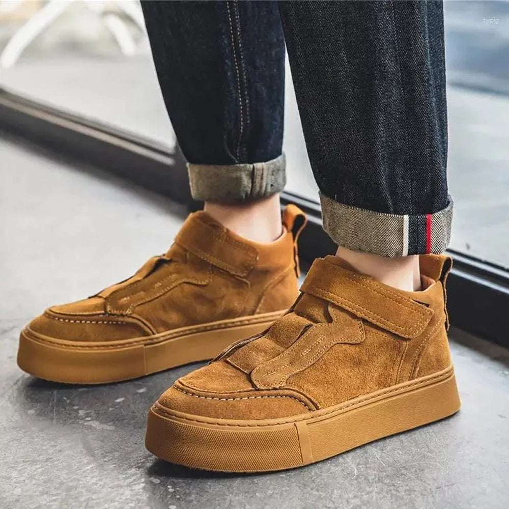 Luxtin | Suede Leren Sneakers met zachte Katoen Voering