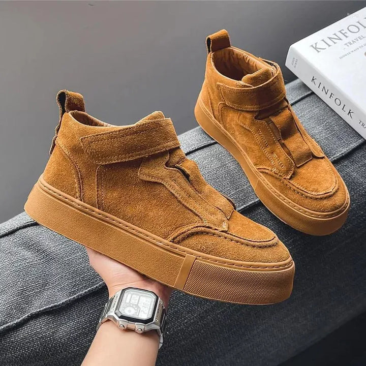 Luxtin | Suede Leren Sneakers met zachte Katoen Voering