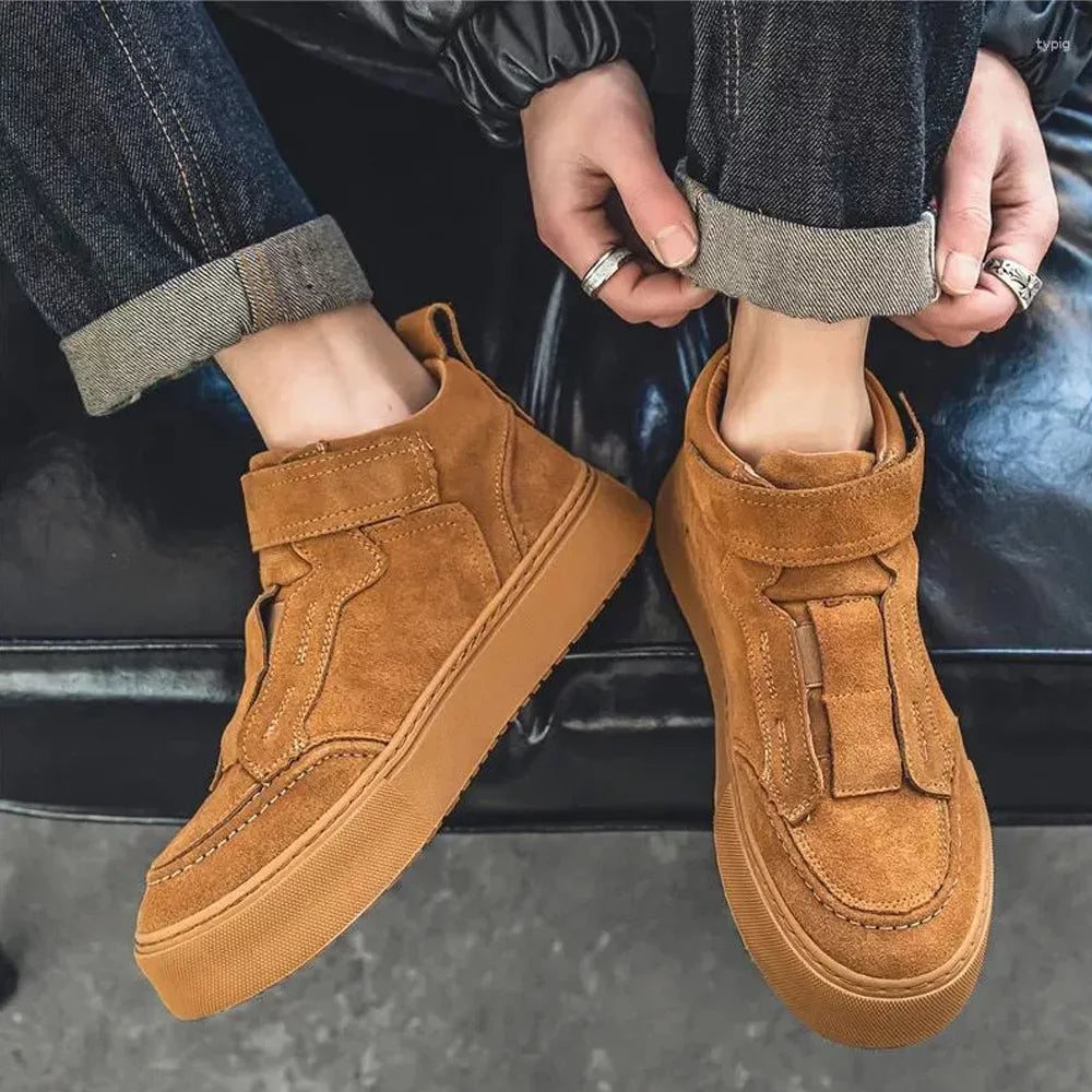 Luxtin | Suede Leren Sneakers met zachte Katoen Voering