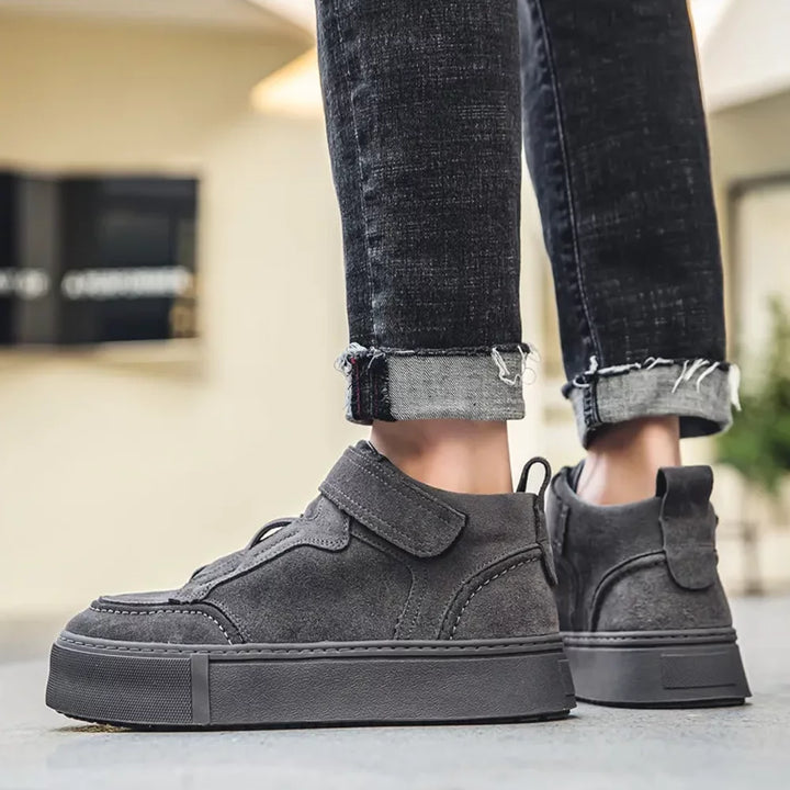 Luxtin | Suede Leren Sneakers met zachte Katoen Voering