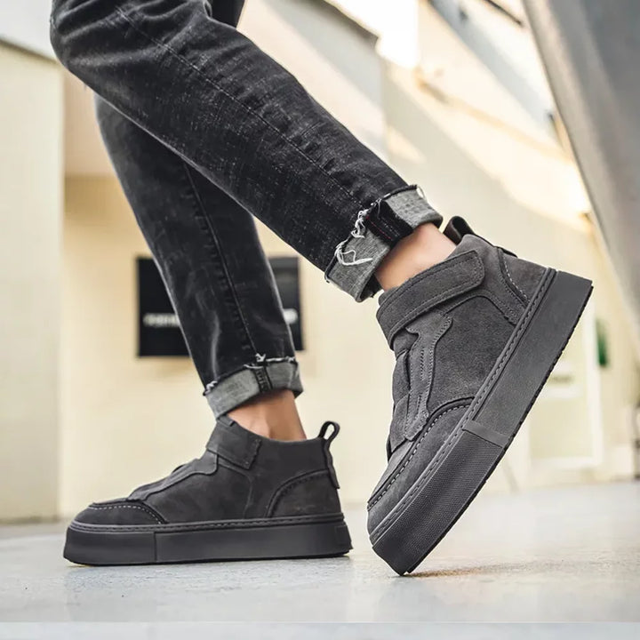 Luxtin | Suede Leren Sneakers met zachte Katoen Voering