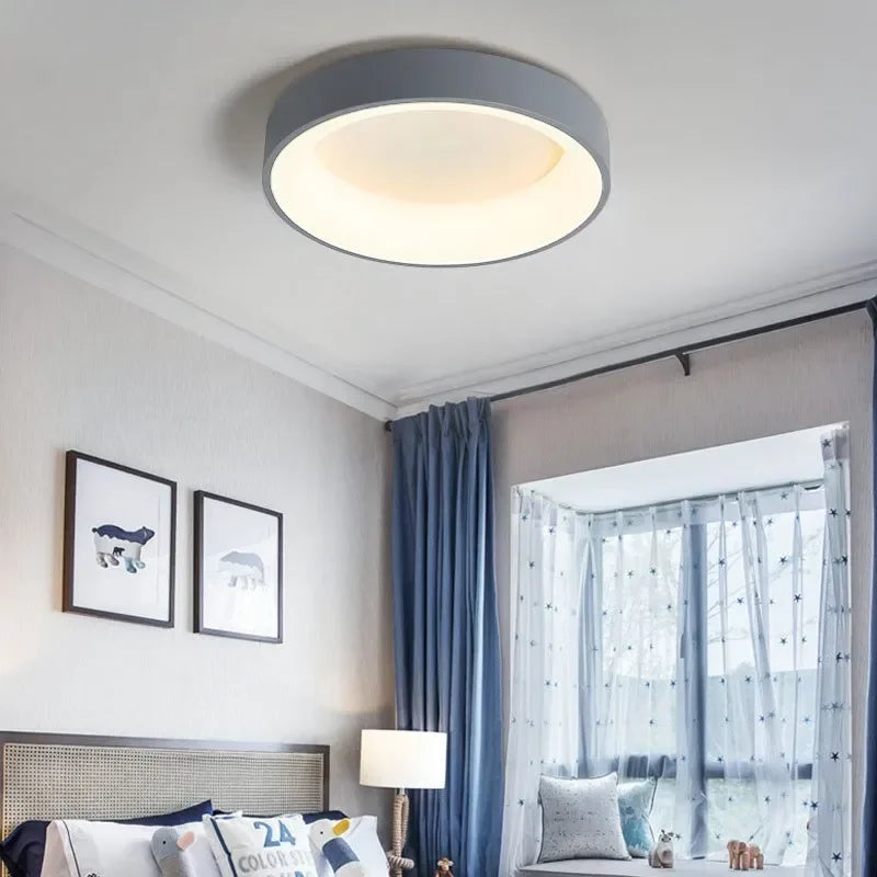 CALORA_ Hinkleyon | Moderne Scandinavische Ronde LED-Plafondlamp