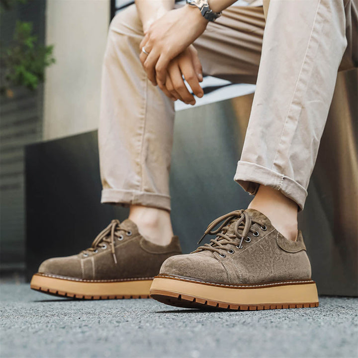 Calvérn | Casual Sneakers van Premium Nubuck Leer