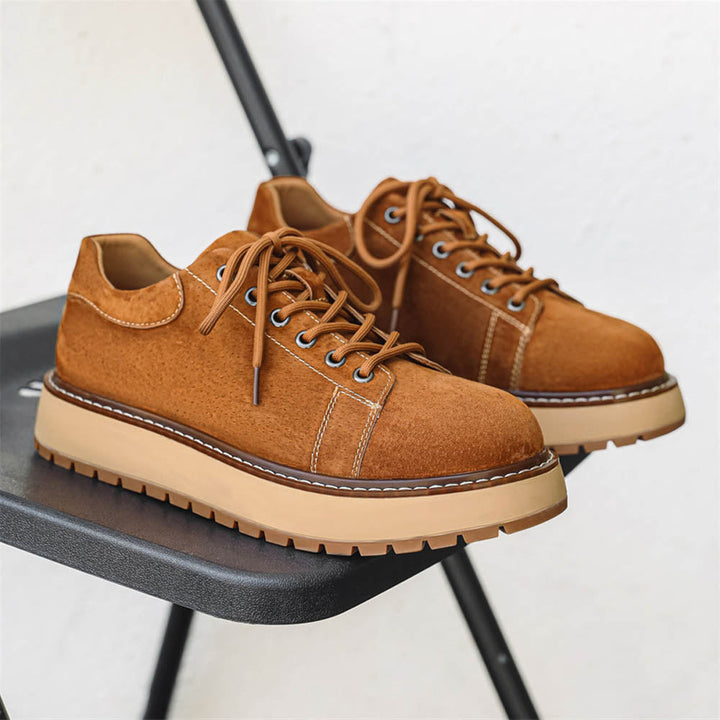 Calvérn | Casual Sneakers van Premium Nubuck Leer