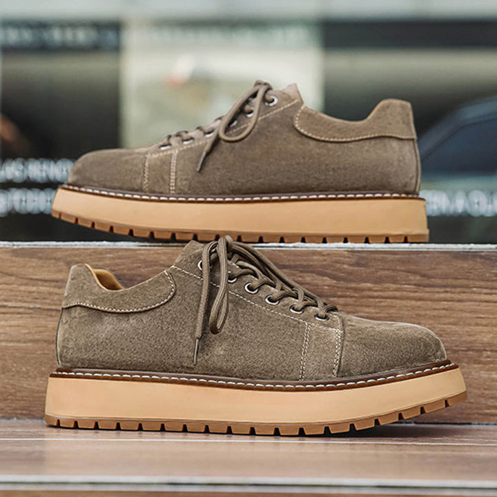 Calvérn | Casual Sneakers van Premium Nubuck Leer