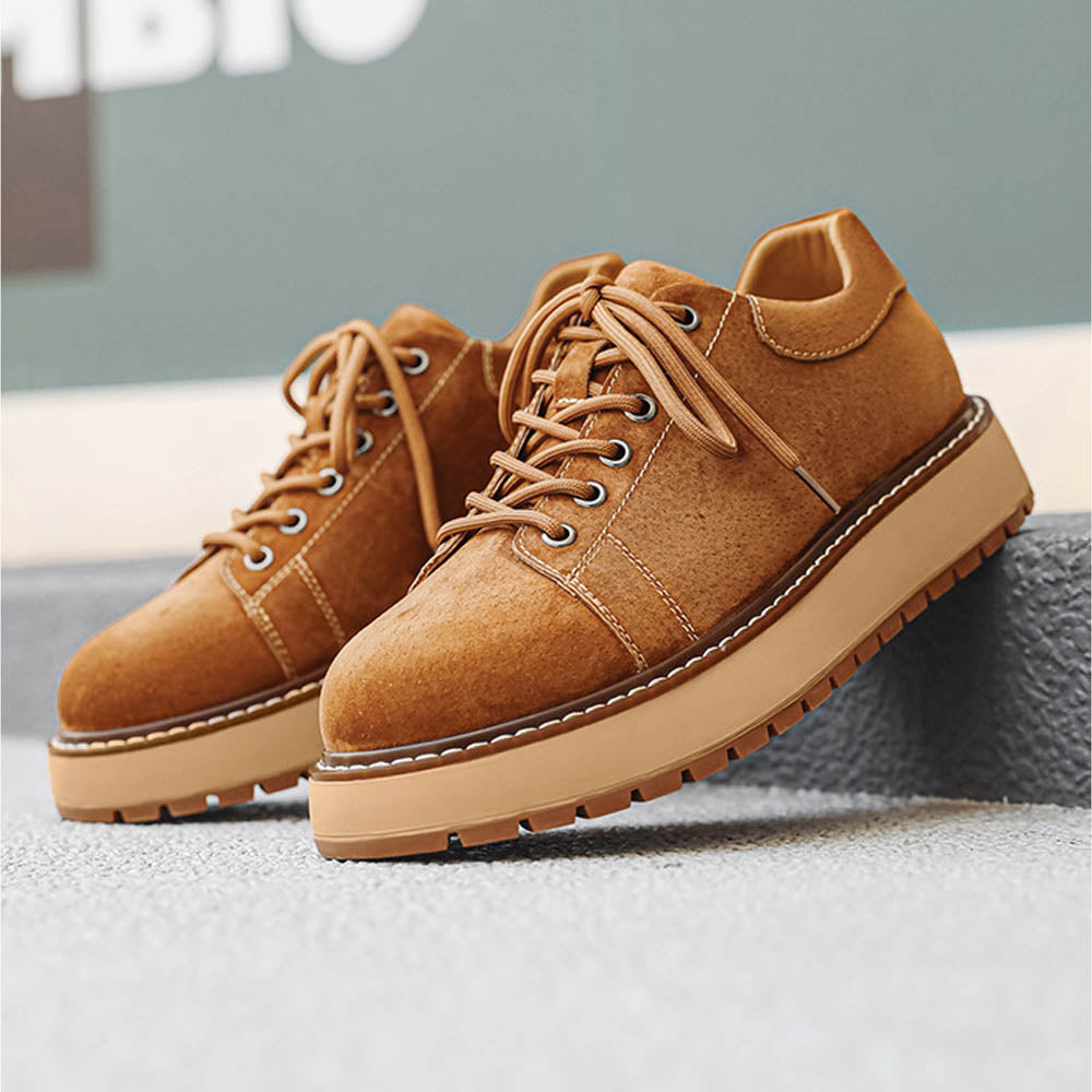 Calvérn | Casual Sneakers van Premium Nubuck Leer