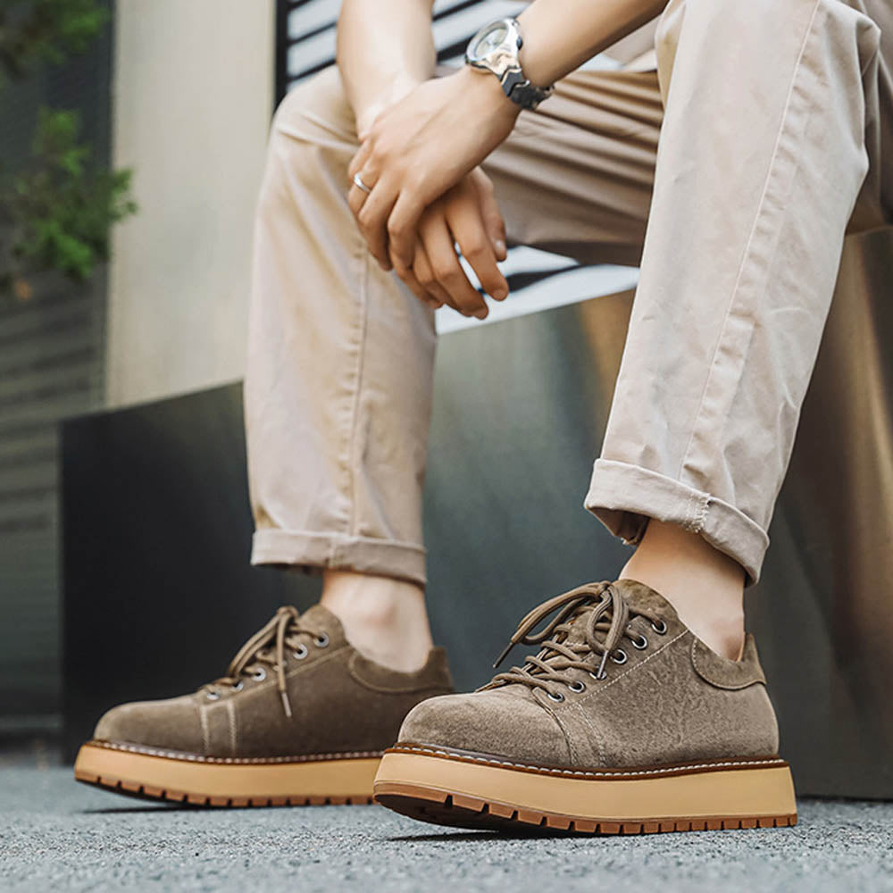 Calvérn | Casual Sneakers van Premium Nubuck Leer