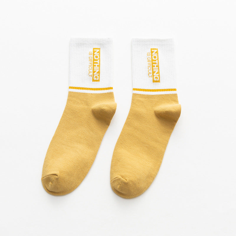 CALORA_ Comfortabele Katoenen Mid-Kalf Sokken voor Heren - Zweetabsorberend en Ademend in Effen Kleuren - Set van 10 Paar voor Herfst/Winter
