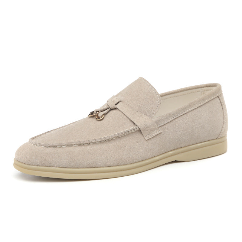 Davide | Luxueuze suede Loafers instappers met Tassel