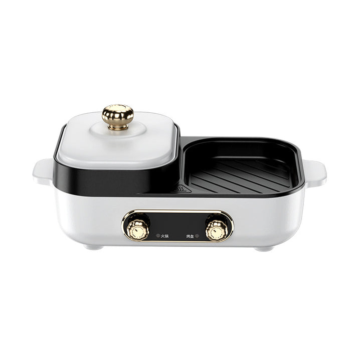 CALORA_ Multifunctionele Elektrische Kookplaat voor Fondue en Barbecue