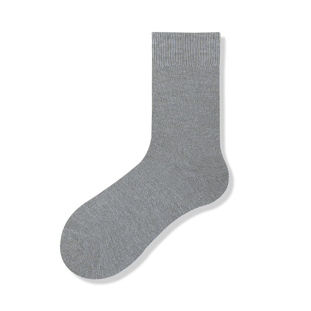 CALORA_ 5 Paar Antibacteriële Wollen Sokken voor Dames - Warme Herfst- en Winterkousen - Maat 35-40