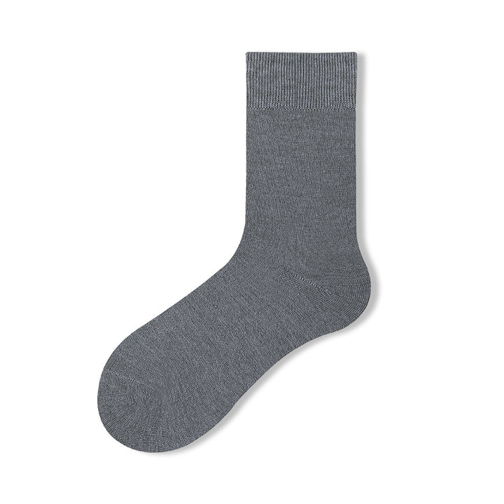 CALORA_ 5 Paar Antibacteriële Wollen Sokken voor Dames - Warme Herfst- en Winterkousen - Maat 35-40