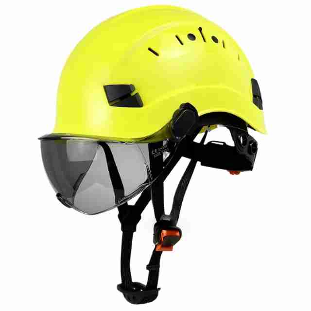 CALORA_ ProtecGear | Veiligheidshelm met Ingebouwde Vizier