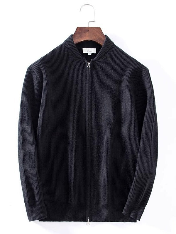 CALORA_ Ribbed Vest Trui met Lange Mouwen voor Heren