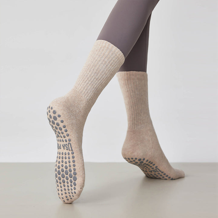 CALORA_ Professionele Anti-Slip Yoga Sokken voor Dames