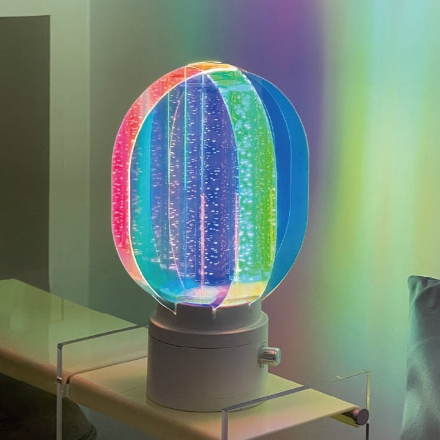 CALORA_ Creatieve Draaibare Nachtlamp met Oplaadbare Sterrenhemel Effect
