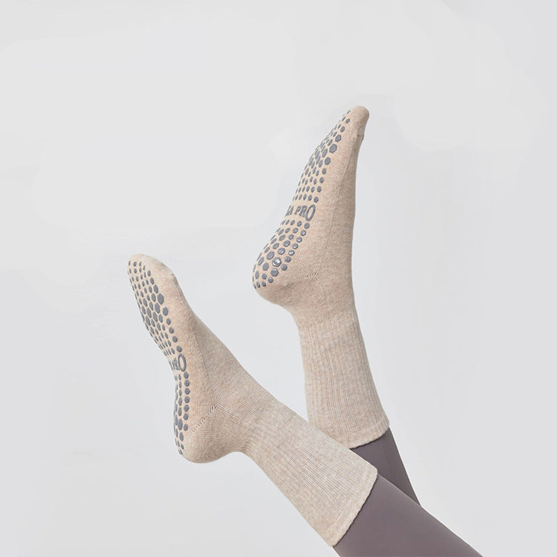 CALORA_ Professionele Anti-Slip Yoga Sokken voor Dames